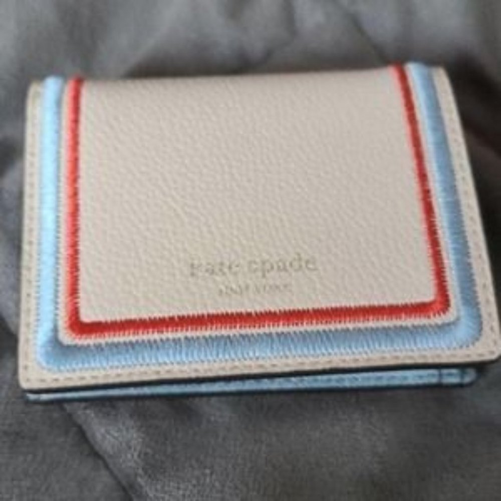 Kate Spade Eva Embroidered Wallet